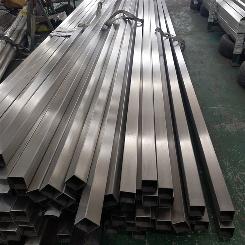 济南定尺切割304不锈钢无缝方管