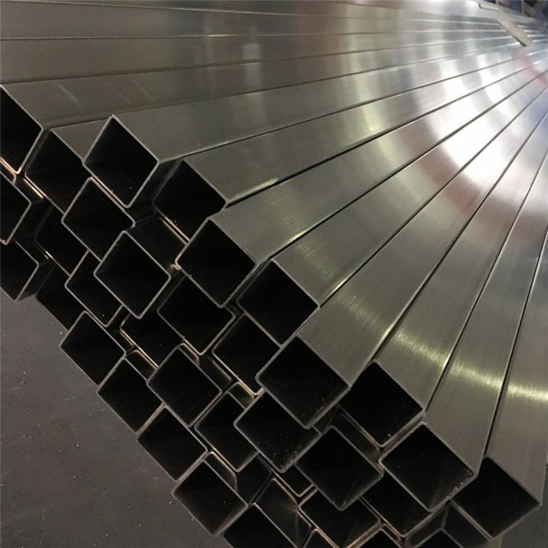 济南精密冷拔316L不锈钢无缝方管